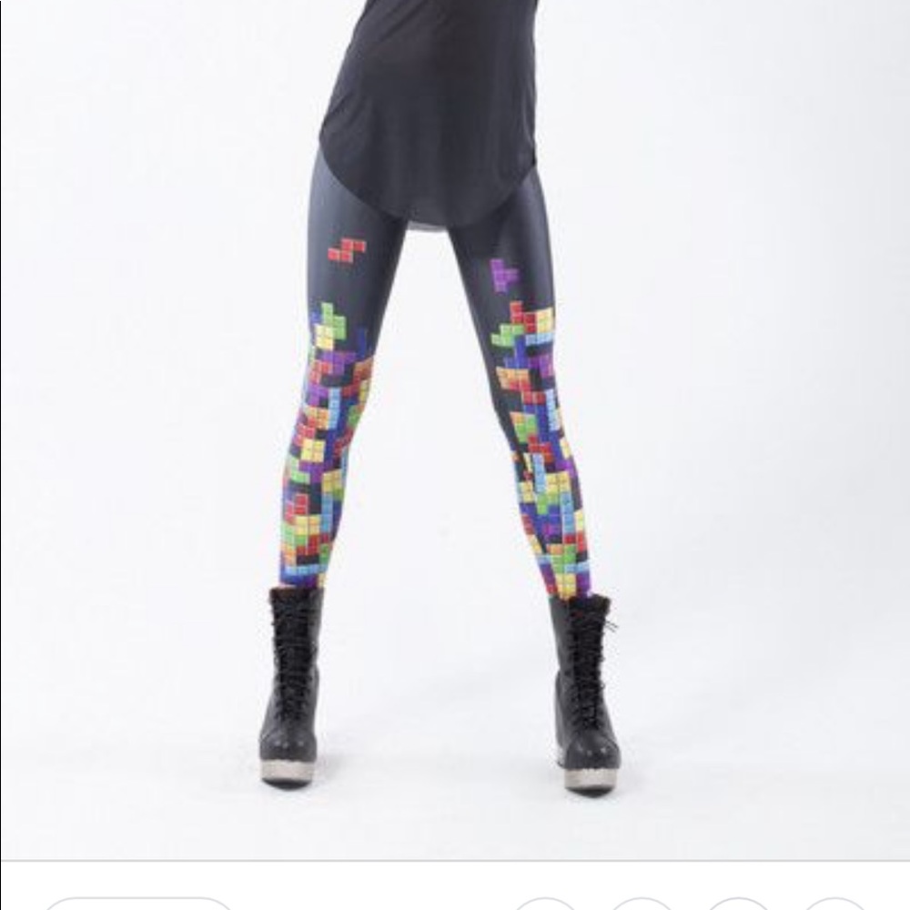 Blackmilk Tetris leggings - S